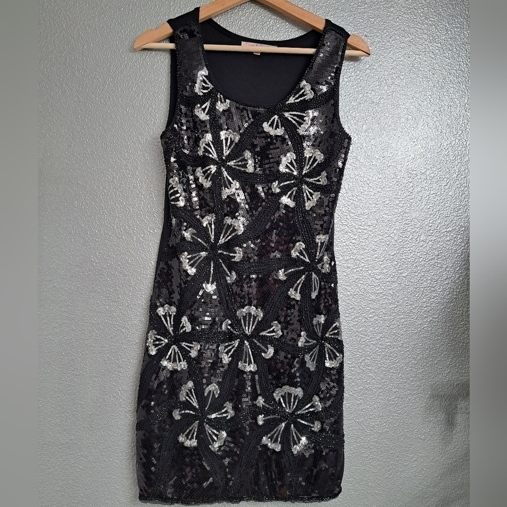 Day & Night Sequin Party Dress  Size L